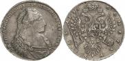 1 rouble 1735 year