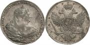 1 рубль 1737 года