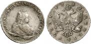 1 рубль 1743 года