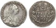 Grivennik 1769 year