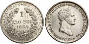 1 złoty 1834 year