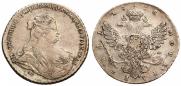 1 rouble 1738 year
