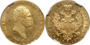 25 złotych 1819 year
