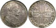 1 rouble 1723 year