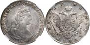 1 rouble 1782 year