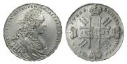 1 рубль 1729 года