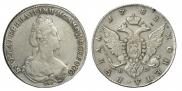 1 rouble 1782 year