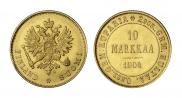 10 markkaa 1904 year