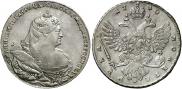 1 rouble 1740 year