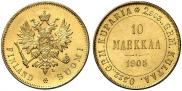 10 markkaa 1905 year