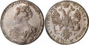 1 рубль 1726 года