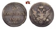 10 kopecks 1804 year