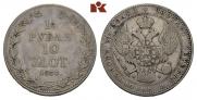 1,5 рубля - 10 злотых 1836 года