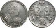 1 рубль 1733 года