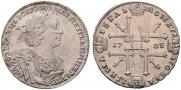 1 rouble 1725 year