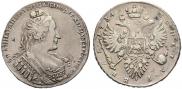 1 рубль 1734 года