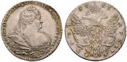 1 rouble 1738 year