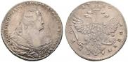 1 rouble 1739 year
