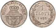 1 złoty 1835 year
