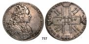 1 rouble 1727 year
