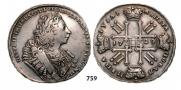 1 rouble 1729 year