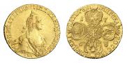 5 roubles 1768 year