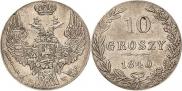 10 groszy 1840 year