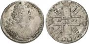 1 рубль 1727 года