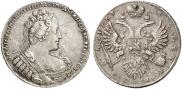 1 рубль 1733 года