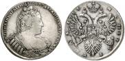 1 рубль 1733 года