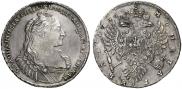 1 рубль 1736 года