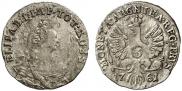 3 grosze 1761 year