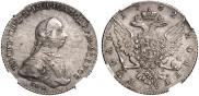 1 rouble 1762 year