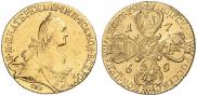 10 roubles 1769 year