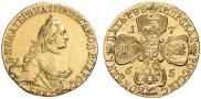 5 roubles 1765 year