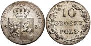 10 groszy 1831 year