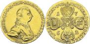 10 roubles 1762 year