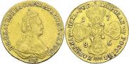 5 roubles 1786 year