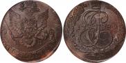 5 kopecks 1782 year