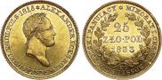 25 złotych 1833 year