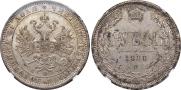 1 rouble 1880 year
