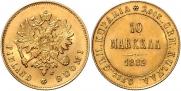 10 markkaa 1882 year