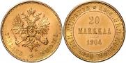 20 markkaa 1904 year