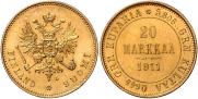20 markkaa 1911 year