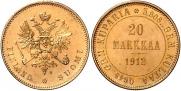 20 markkaa 1912 year