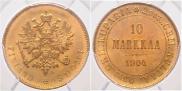 10 markkaa 1904 year