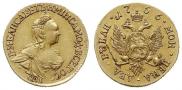 2 roubles 1756 year