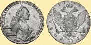 1 rouble 1764 year