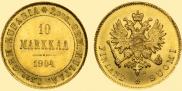 10 markkaa 1904 year
