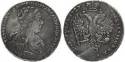 1 rouble 1727 year